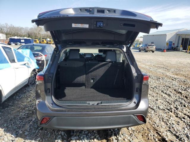 5TDHZRAH4NS545270 - 2022 TOYOTA HIGHLANDER XLE 灰色 照片 6