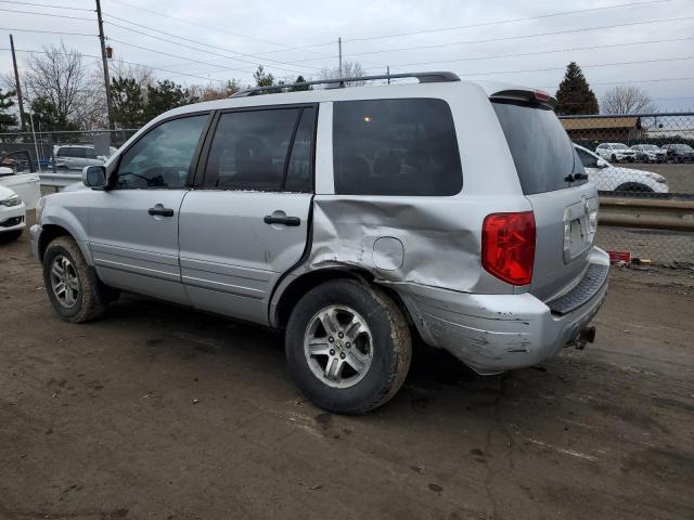 2HKYF18443H500152 - 2003 HONDA PILOT EX SILVER photo 2