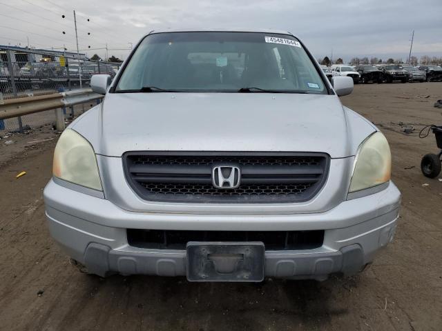 2HKYF18443H500152 - 2003 HONDA PILOT EX SILVER photo 5