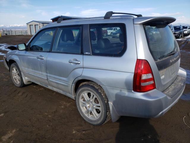 JF1SG69614H737381 - 2004 SUBARU FORESTER 2.5XT SILVER photo 2