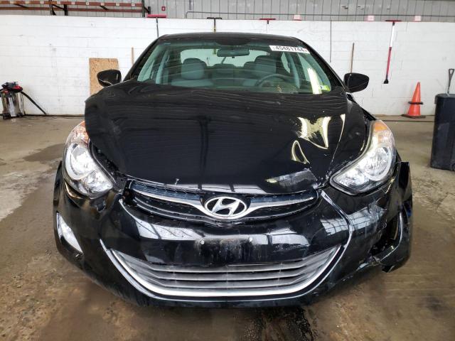 5NPDH4AE8DH427902 - 2013 HYUNDAI ELANTRA GLS BLACK photo 5