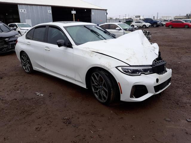 WBA5U9C06LFH37540 - 2020 BMW M340XI WHITE photo 4