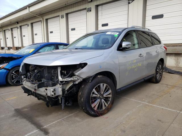 5N1DR2MN5HC672554 - 2017 NISSAN PATHFINDER S SILVER photo 1