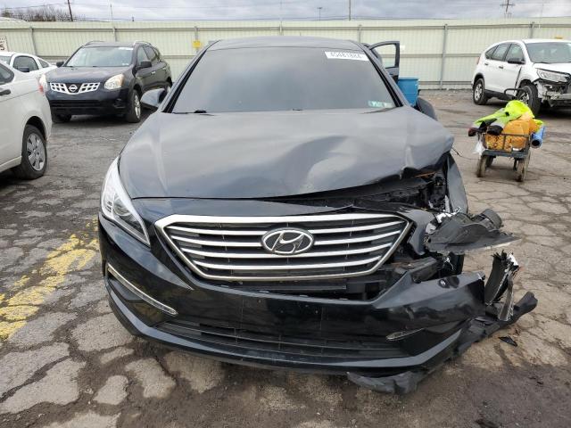 5NPE24AF4FH007961 - 2015 HYUNDAI SONATA SE BLACK photo 5