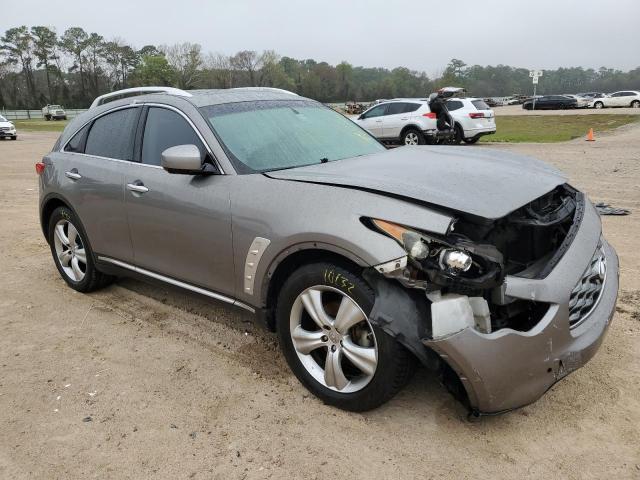 JNRAS18U99M104388 - 2009 INFINITI FX35 GRAY photo 4