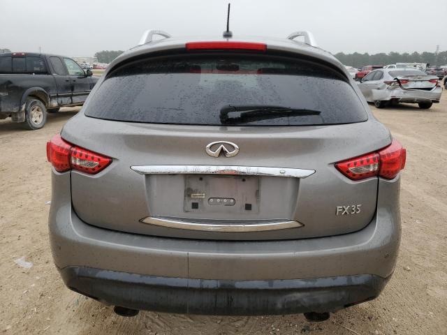 JNRAS18U99M104388 - 2009 INFINITI FX35 GRAY photo 6