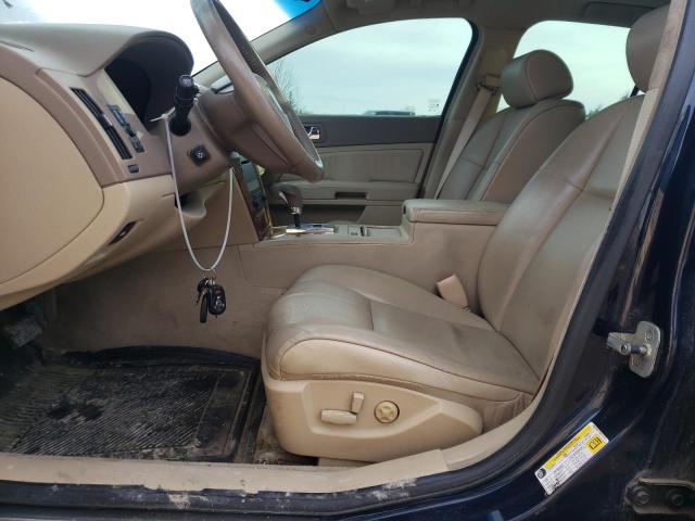 1G6DW677960157673 - 2006 CADILLAC STS BLUE photo 7