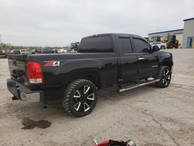 1GTEK29J69Z297646 - 2009 GMC SIERRA K1500 SLE BLACK photo 3