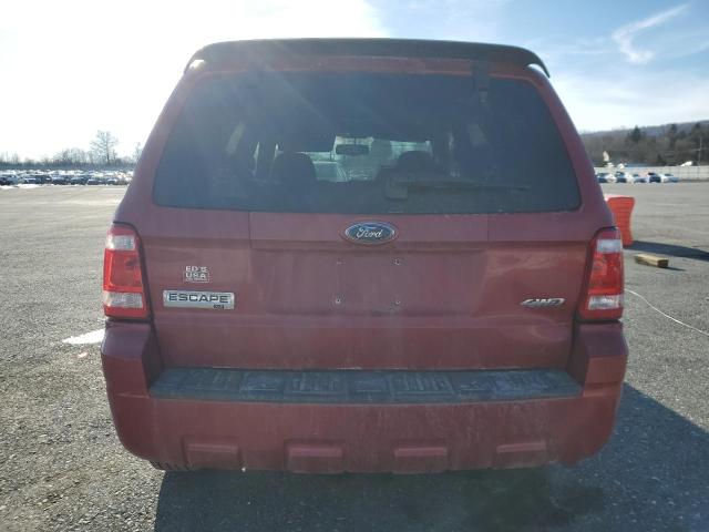 1FMCU93G19KB28551 - 2009 FORD ESCAPE XLT 红色 照片 6