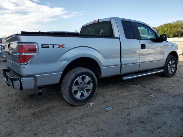 1FTFX1CF3DFD00999 - 2013 FORD F150 SUPER CAB SILVER photo 3