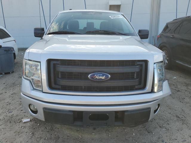 1FTFX1CF3DFD00999 - 2013 FORD F150 SUPER CAB SILVER photo 5