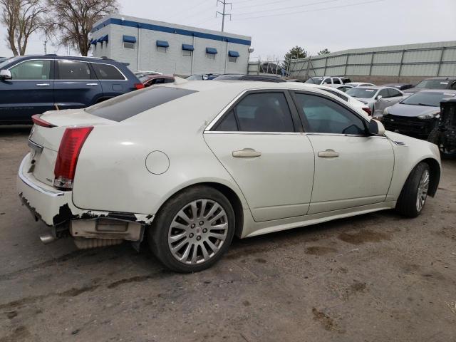 1G6DJ5EVXA0142537 - 2010 CADILLAC CTS PERFORMANCE COLLECTION WHITE photo 3