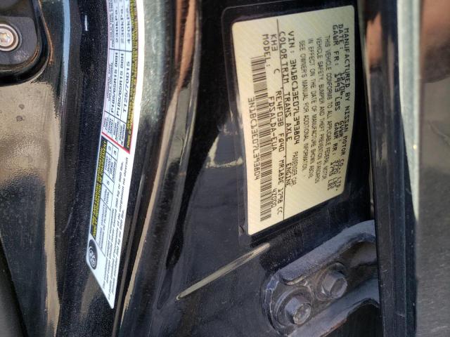 3N1BC13E07L393804 - 2007 NISSAN VERSA S BLACK photo 13