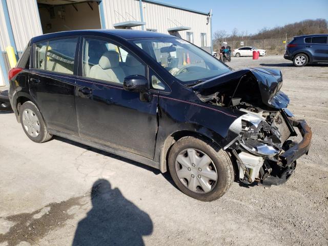 3N1BC13E07L393804 - 2007 NISSAN VERSA S BLACK photo 4