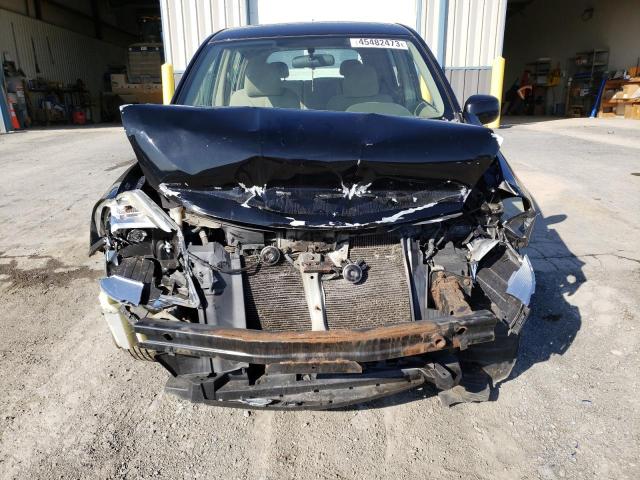 3N1BC13E07L393804 - 2007 NISSAN VERSA S BLACK photo 5