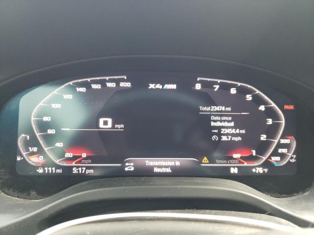 5YMUJ0C00M9F04425 - 2021 BMW X4 M COMPETITION 黑色 照片 9