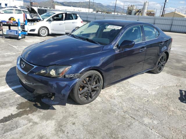 JTHBK262475035613 - 2007 LEXUS IS 250 BLUE photo 1