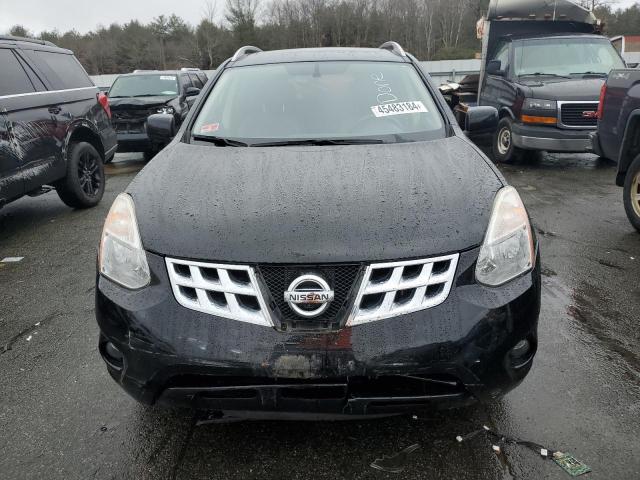 JN8AS5MV8DW639915 - 2013 NISSAN ROGUE S BLACK photo 5