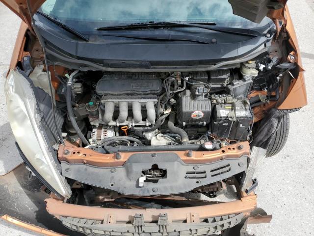 JHMGE88489S004982 - 2009 HONDA FIT SPORT GOLD photo 12