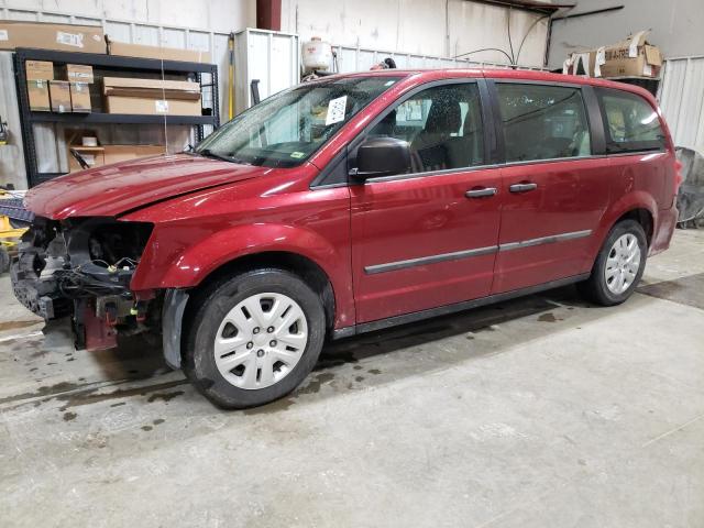 2C4RDGBG2ER136383 - 2014 DODGE GRAND CARA SE RED photo 1