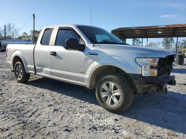 1FTEX1CP5FFC22877 - 2015 FORD F150 SUPER CAB SILVER photo 4