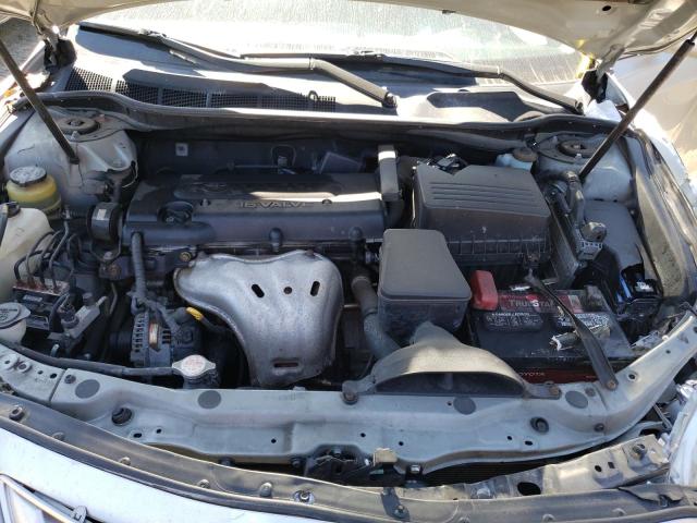 4T1BE46K97U584634 - 2007 TOYOTA CAMRY CE SILVER photo 7