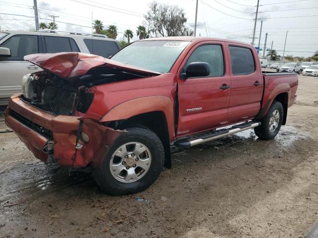 3TMJU62N48M054009 - 2008 TOYOTA TACOMA DOUBLE CAB PRERUNNER RED photo 1