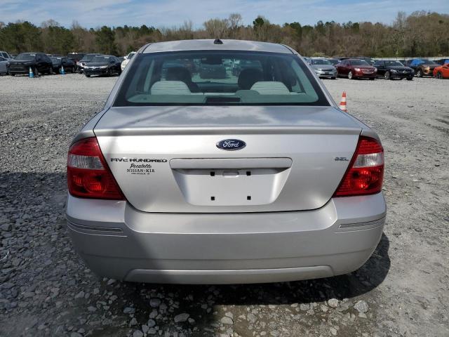 1FAHP24137G136398 - 2007 FORD FIVE HUNDR SEL SILVER photo 6