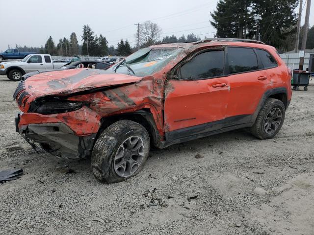 1C4PJMBXXMD201402 - 2021 JEEP CHEROKEE TRAILHAWK ORANGE photo 1