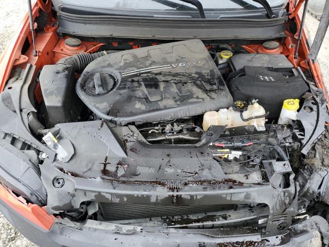 1C4PJMBXXMD201402 - 2021 JEEP CHEROKEE TRAILHAWK ORANGE photo 12