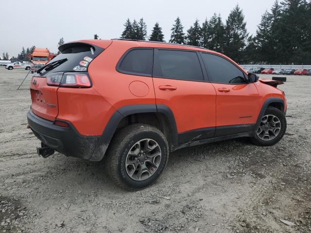1C4PJMBXXMD201402 - 2021 JEEP CHEROKEE TRAILHAWK ORANGE photo 3
