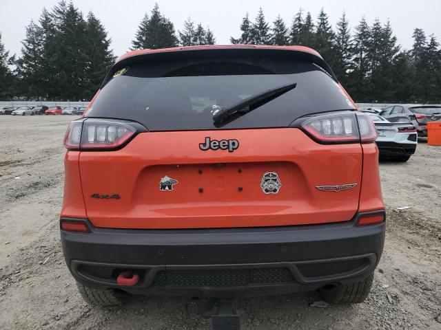 1C4PJMBXXMD201402 - 2021 JEEP CHEROKEE TRAILHAWK ORANGE photo 6