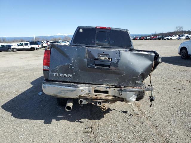 1N6AA07B24N557197 - 2004 NISSAN TITAN XE GRAY photo 6