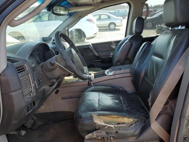 1N6AA07B24N557197 - 2004 NISSAN TITAN XE GRAY photo 7