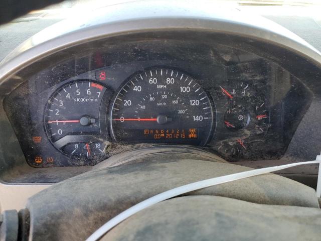 1N6AA07B24N557197 - 2004 NISSAN TITAN XE GRAY photo 9