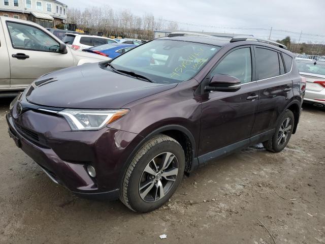 2T3RFREV9JW764747 - 2018 TOYOTA RAV4 ADVENTURE RED photo 1