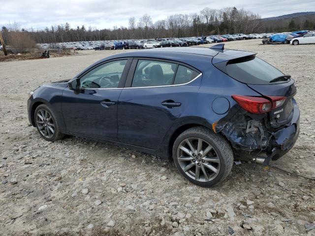 3MZBN1L38JM262995 - 2018 MAZDA 3 TOURING BLUE photo 2