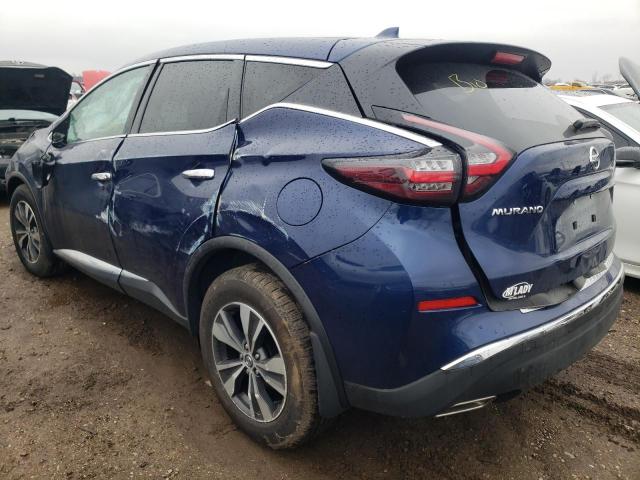 5N1AZ2MS0KN159250 - 2019 NISSAN MURANO S BLUE photo 2