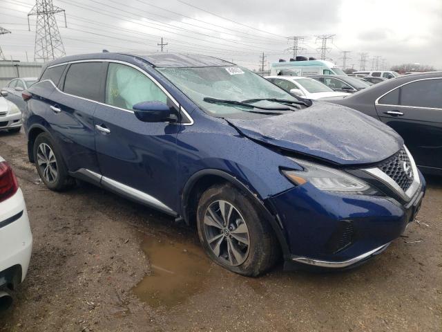 5N1AZ2MS0KN159250 - 2019 NISSAN MURANO S BLUE photo 4