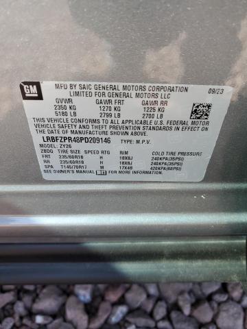 LRBFZPR48PD209146 - 2023 BUICK ENVISION ESSENCE SILVER photo 12