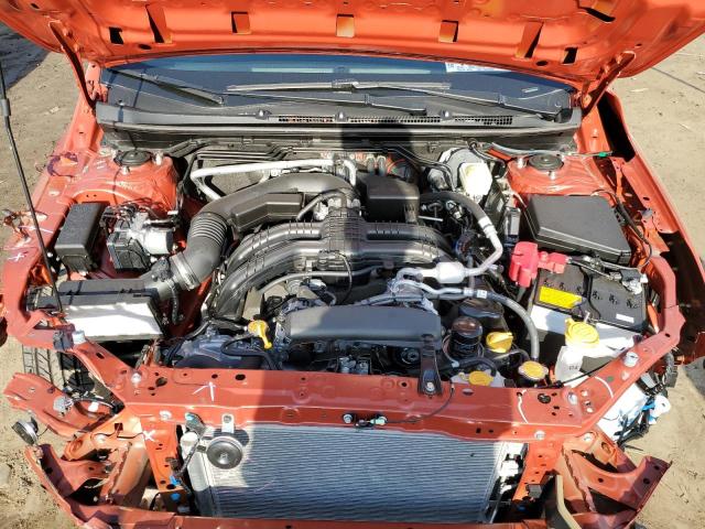 JF2GUADC5RH264344 - 2024 SUBARU CROSSTREK PREMIUM ORANGE photo 11