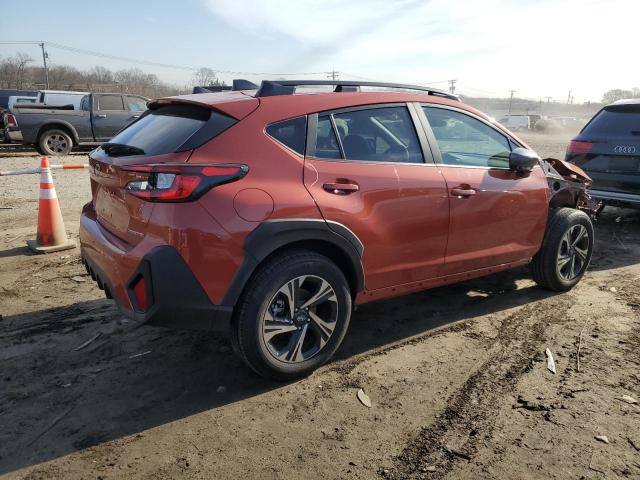 JF2GUADC5RH264344 - 2024 SUBARU CROSSTREK PREMIUM ORANGE photo 3