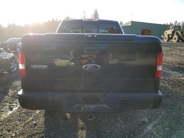 1FTPW14564KC09956 - 2004 FORD F150 SUPERCREW BLACK photo 6