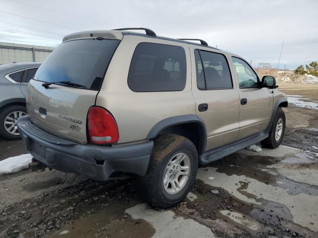 1D4HS38N03F500923 - 2003 DODGE DURANGO SPORT GOLD photo 3