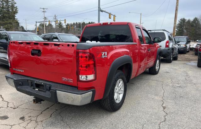 1GTR2VE74CZ341728 - 2012 GMC SIERRA K1500 SLE RED photo 4