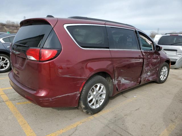 2C4RC1DG8MR509275 - 2021 CHRYSLER VOYAGER LXI BURGUNDY photo 3