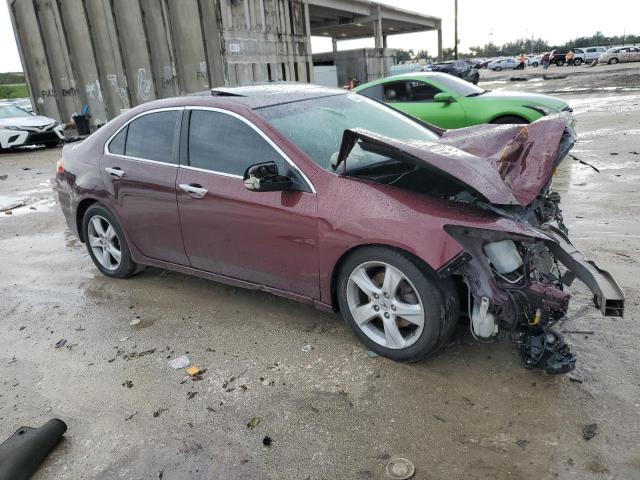 JH4CU26649C031657 - 2009 ACURA TSX MAROON photo 4