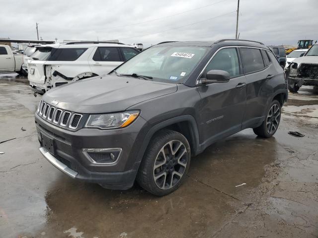 3C4NJDCB3JT206425 - 2018 JEEP COMPASS LIMITED GRAY photo 1