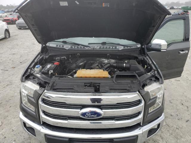 1FTEW1CF9GFC11053 - 2016 FORD F150 SUPERCREW GRAY photo 11