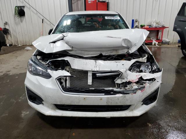 4S3GTAB67K3709572 - 2019 SUBARU IMPREZA WHITE photo 5